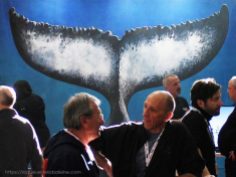 La Queue de la Baleine au Salon de la Plongée à Paris